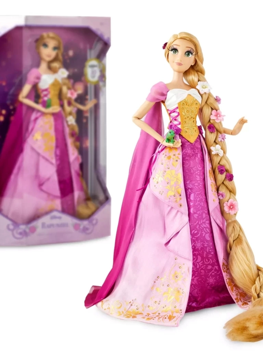 Disney Limited Edition Tangled 10th Anniversary Rapunzel Doll LE 5,500 WW *NIB*
